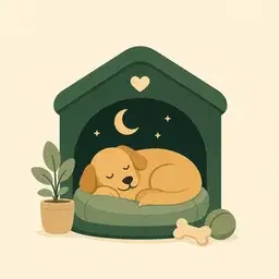 Overnight care service icon